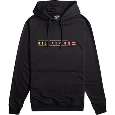 BILLABONG Quiksilver huvtröja herr svart L BILLABONG Quiksilver huvtröja herr svart L