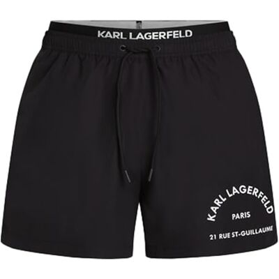 KARL LAGERFELD herr Rue St Guillame Elastic Short Boardshorts Board Shorts KARL LAGERFELD herr Rue St Guillame Elastic Short Boardshorts Board Shorts