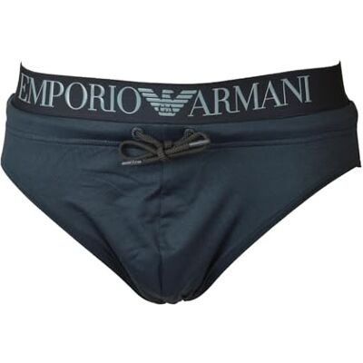 Giorgio Armani Man Logo Band Slip Blå S, Armani Blu, S Giorgio Armani Man Logo Band Slip Blå S, Armani Blu, S