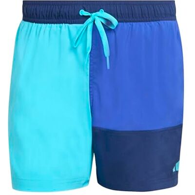 adidas Mezczyzni COLORBLOCK SWIM SHORTS 5INCH, lucid cyan/semi lucid blue, S adidas Mezczyzni COLORBLOCK SWIM SHORTS 5INCH, lucid cyan/semi lucid blue, S