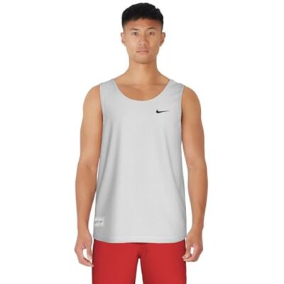 NIKE bebisar flickor Swim Mesh Tank Tank Top White badbyxor NIKE bebisar flickor Swim Mesh Tank Tank Top White badbyxor