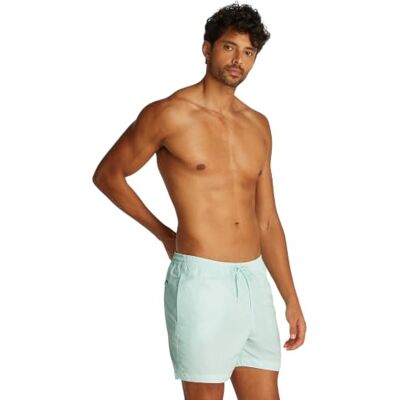 Calvin Män MEDIUM DRAWSTRING brädshorts, blå (Moonlight Jade), 6XL, Blå (månsken Jade), 6XL stor Calvin Män MEDIUM DRAWSTRING brädshorts, blå (Moonlight Jade), 6XL, Blå (månsken Jade), 6XL stor