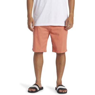 Quiksilver Lätta unionsshorts för män, rosa, 29W Quiksilver Lätta unionsshorts för män, rosa, 29W