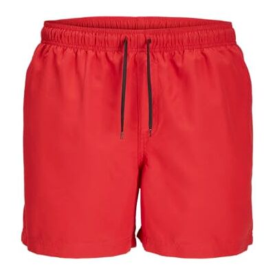 JJ REBEL Jrebhawaii Badbyxor, shorts, solid, Äkta röd, L JJ REBEL Jrebhawaii Badbyxor, shorts, solid, Äkta röd, L