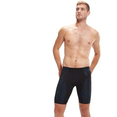 Speedo mäns End+ Max kompressionsjammer, Svart, 152 SE Speedo mäns End+ Max kompressionsjammer, Svart, 152 SE