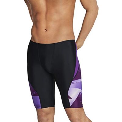 Speedo Modern Matrix Jammer Jammer för män Lane Purple 22 Speedo Modern Matrix Jammer Jammer för män Lane Purple 22