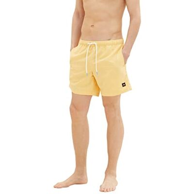 TOM TAILOR Herr badshorts 1035050, 16719 Corn Yellow, XS TOM TAILOR Herr badshorts 1035050, 16719 Corn Yellow, XS