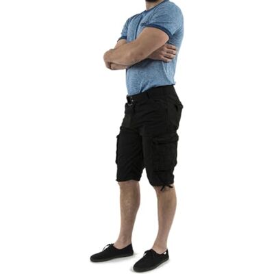 Schott NYC Badshorts för män, Svart (svart svart), 31W Schott NYC Badshorts för män, Svart (svart svart), 31W