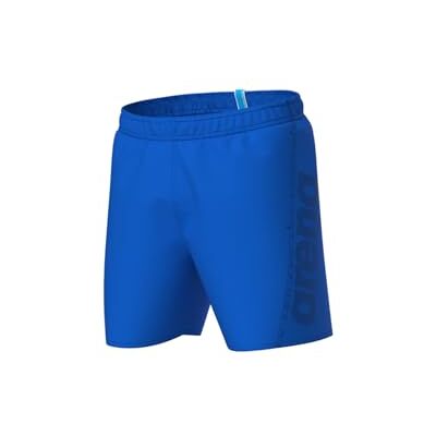 ARENA Grundläggande herrbadshorts logotyp R, Kina-marinblå, XL ARENA Grundläggande herrbadshorts logotyp R, Kina-marinblå, XL