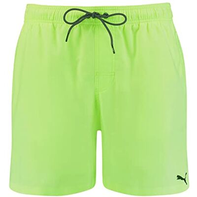 PUMA herr Boardshorts Simshorts med mellanlängd, Fizzy gul, M PUMA herr Boardshorts Simshorts med mellanlängd, Fizzy gul, M