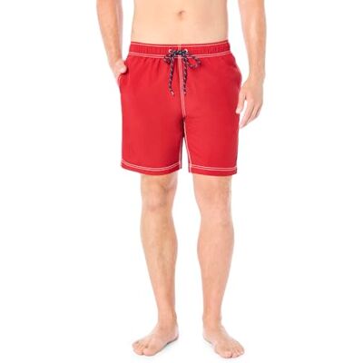 Nautica herr Ankare Full Elastisk Solid Bagageutrymme Baddräkt Nautica herr Ankare Full Elastisk Solid Bagageutrymme Baddräkt