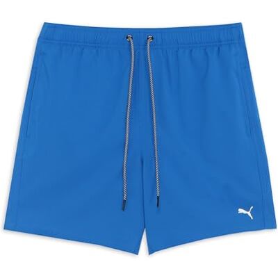 PUMA SWIM MAN MID SHORTS 1P, Livlig blå, M PUMA SWIM MAN MID SHORTS 1P, Livlig blå, M