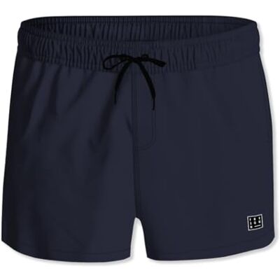 FREEGUN Strandbaddräkt för män, badshorts, snabbtorkande, bekväma med fickor, Marinblå, M FREEGUN Strandbaddräkt för män, badshorts, snabbtorkande, bekväma med fickor, Marinblå, M