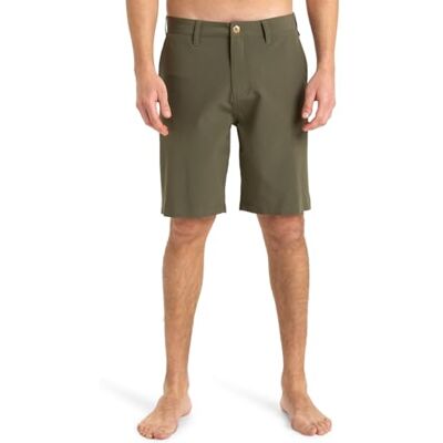 Quiksilver Shorts Union Amphibian 20 Män Brun 28, Druvblad, 28 Quiksilver Shorts Union Amphibian 20 Män Brun 28, Druvblad, 28