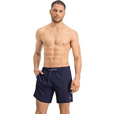 PUMA herr mid-length men's swimming shorts visible drawcord Surfshorts PUMA herr mid-length men's swimming shorts visible drawcord Surfshorts