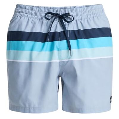 Quiksilver badshorts vardagstryck Volley 15 herr grå Quiksilver badshorts vardagstryck Volley 15 herr grå