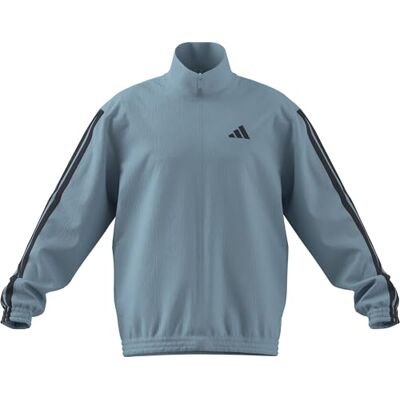 adidas Mezczyzni ESSENTIALS 3-STRIPES WOVEN TRACKTOP, icey blue/night navy/night navy/night navy, XXL adidas Mezczyzni ESSENTIALS 3-STRIPES WOVEN TRACKTOP, icey blue/night navy/night navy/night navy, XXL