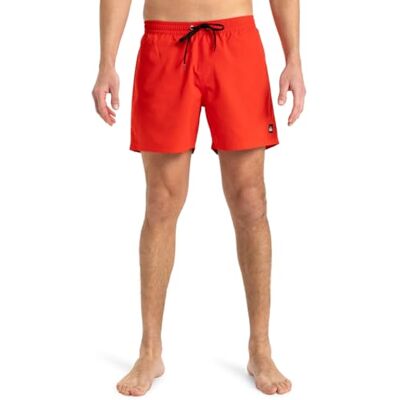 Quiksilver Boardshorts VARDAGS SOLID VOLLEY 15 Män Röd M, Hög risk röd, M Quiksilver Boardshorts VARDAGS SOLID VOLLEY 15 Män Röd M, Hög risk röd, M