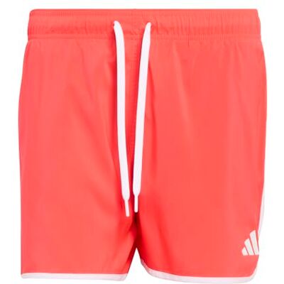 adidas Mezczyzni WATER REACTIVE GRAPHIC SWIM SHORTS 5 INCH, lucid red/white, XS adidas Mezczyzni WATER REACTIVE GRAPHIC SWIM SHORTS 5 INCH, lucid red/white, XS