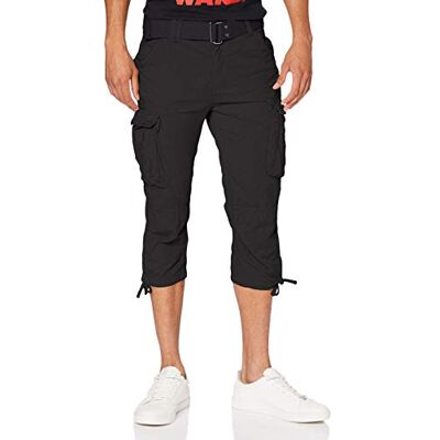 Schott NYC badshorts för män, Svart (svart svart), 32W Schott NYC badshorts för män, Svart (svart svart), 32W