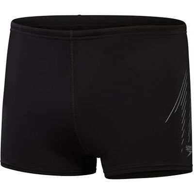 Speedo Hyperboom Placement Aquashort för män Simträning Fitness Klorresistenta badkläder (paket med 1) Speedo Hyperboom Placement Aquashort för män Simträning Fitness Klorresistenta badkläder (paket med 1)