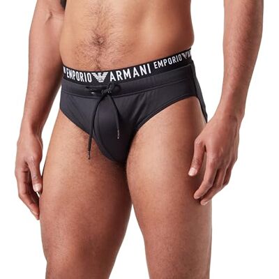 Giorgio Armani Logoband simma låg trosa svart, Svart, 46 Giorgio Armani Logoband simma låg trosa svart, Svart, 46