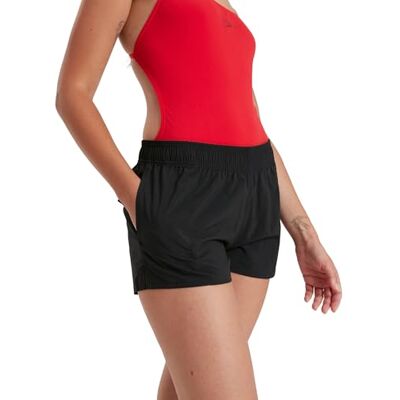 Speedo kvinnors viktiga badshorts Svart S Speedo kvinnors viktiga badshorts Svart S