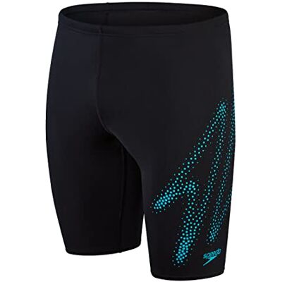 Speedo Hyperboom Placement Jammer för män Simträning Fitness Klorbeständig jammer (förpackning med 1) Speedo Hyperboom Placement Jammer för män Simträning Fitness Klorbeständig jammer (förpackning med 1)