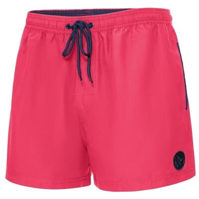 Ladeheid badbyxor för män, bekväma badshorts, korta med sidofickor och snören, badshorts för män med nätfoder, perfekt för sommar, strand och pool – LA40-199, ROSA, 5XL Ladeheid badbyxor för män, bekväma badshorts, korta med sidofickor och snören, badshorts för män med nätfoder, perfekt för sommar, strand och pool – LA40-199, ROSA, 5XL