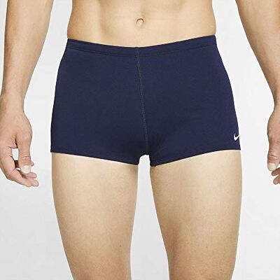 NIKE herr Square Leg sim-Slips, blå (Midnight Navy), S NIKE herr Square Leg sim-Slips, blå (Midnight Navy), S