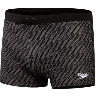 Speedo Herr Valmilton Aquashort (paket med 1), Svart/duvgrå, 42 Speedo Herr Valmilton Aquashort (paket med 1), Svart/duvgrå, 42