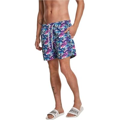 Urban Classics herr Multicolor Swim shorts badbyxor Urban Classics herr Multicolor Swim shorts badbyxor