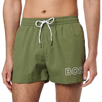 Boss Badshorts för män, strandkläder, badbyxor, Mooneye, Quick-Dry, Öppen grön 351, XL Boss Badshorts för män, strandkläder, badbyxor, Mooneye, Quick-Dry, Öppen grön 351, XL