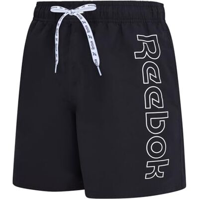 Reebok Abbot badshorts för män snabbtorkande prestanda badshorts för män med nätfoder, elastisk midja och sidofickor hållbara badbyxor för män, för pool, träning och vardagskomfort svart Reebok Abbot badshorts för män snabbtorkande prestanda badshorts för män med nätfoder, elastisk midja och sidofickor hållbara badbyxor för män, för pool, träning och vardagskomfort svart