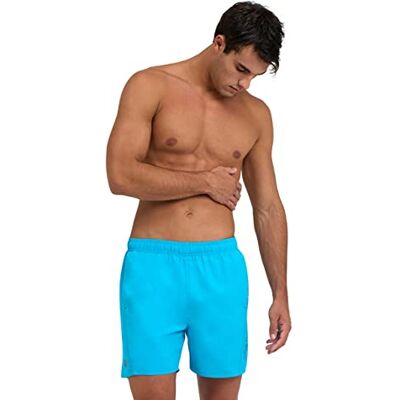 ARENA Fundamentals Logo Boxer R Swim Trunks, Turquoise-Dark Oliv, XL Men's, Turquoise-dark Olive, XL ARENA Fundamentals Logo Boxer R Swim Trunks, Turquoise-Dark Oliv, XL Men's, Turquoise-dark Olive, XL