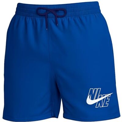 NIKE Swim Breaker Swim Logo 5" Volley Kort spel Royal NIKE Swim Breaker Swim Logo 5" Volley Kort spel Royal