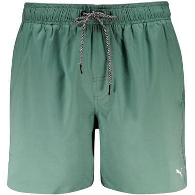 PUMA SWIM MAN MID SHORTS 1P, Mörkgrön, S PUMA SWIM MAN MID SHORTS 1P, Mörkgrön, S