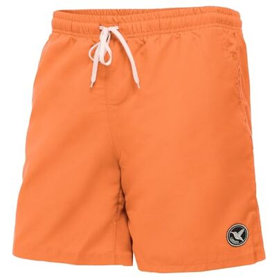 Ladeheid badbyxor för män, bekväma långa badshorts med bred elastisk linning, dragsko och fickor, simbyxor boardshorts – LA40-129, apelsin, XL Ladeheid badbyxor för män, bekväma långa badshorts med bred elastisk linning, dragsko och fickor, simbyxor boardshorts – LA40-129, apelsin, XL