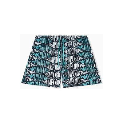 Giorgio Armani MACROLOGO boxershorts för män svart XL Giorgio Armani MACROLOGO boxershorts för män svart XL