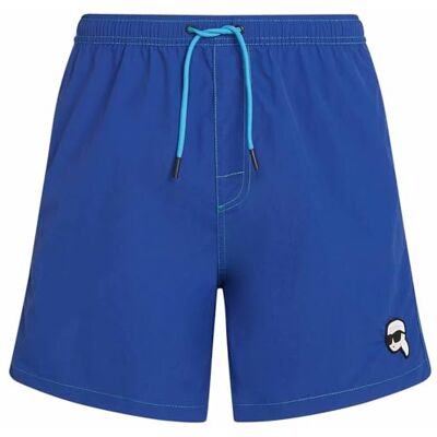 KARL LAGERFELD Ikonisk 2.0 Med boardshorts, mazarine blå, L, Mazarine blå, L KARL LAGERFELD Ikonisk 2.0 Med boardshorts, mazarine blå, L, Mazarine blå, L