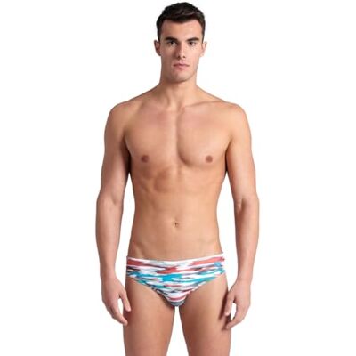 ARENA Allover Beach Simning Briefs för män ARENA Allover Beach Simning Briefs för män