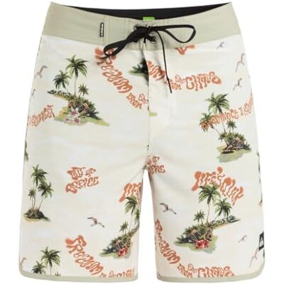 Quiksilver Surfsilk kammussla 46 cm – brädshorts för män Quiksilver Surfsilk kammussla 46 cm – brädshorts för män
