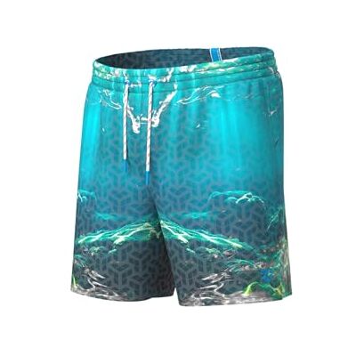 ARENA Badshorts för män, Vatten Multi, XL ARENA Badshorts för män, Vatten Multi, XL
