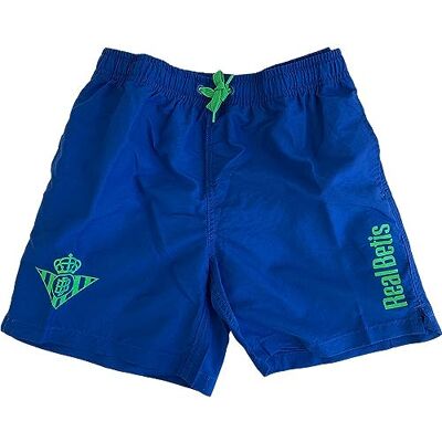 Real Betis Balompié Real Betis Navy Ad unisex vuxen badbyxor, Blå, S Real Betis Balompié Real Betis Navy Ad unisex vuxen badbyxor, Blå, S