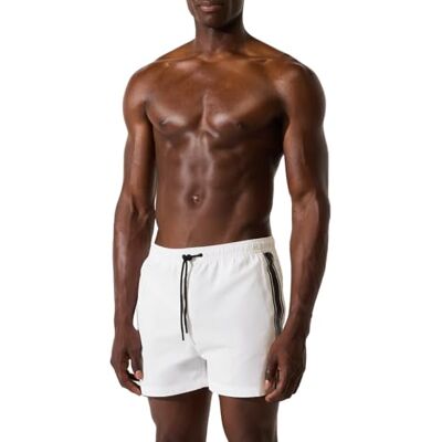 KARL LAGERFELD herr , Men's, Elongated Logo Boardshorts Board Shorts KARL LAGERFELD herr , Men's, Elongated Logo Boardshorts Board Shorts