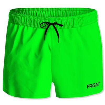 FREEGUN Strandbaddräkt för män, badshorts, snabbtorkande, bekväma med fickor, Fluo grön, XXL FREEGUN Strandbaddräkt för män, badshorts, snabbtorkande, bekväma med fickor, Fluo grön, XXL