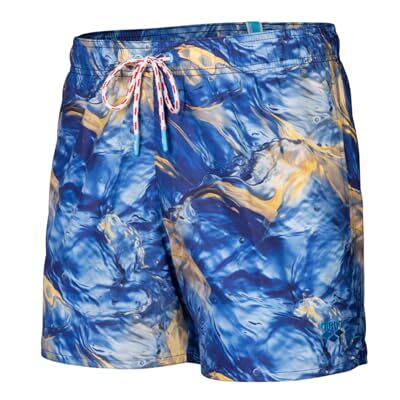 ARENA Herr vattentryck strand kort Ao strandshorts herr, Blueriver Multi, M ARENA Herr vattentryck strand kort Ao strandshorts herr, Blueriver Multi, M