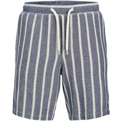 JACK & JONES Jpstjaiden Coba Stripe Jog Short Sn Pls, Ocean Cavern, 46 SE JACK & JONES Jpstjaiden Coba Stripe Jog Short Sn Pls, Ocean Cavern, 46 SE