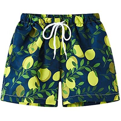 Little Hand Pojke Board snabbtorkande strandshorts, Blå 4, 5-6 ans Little Hand Pojke Board snabbtorkande strandshorts, Blå 4, 5-6 ans