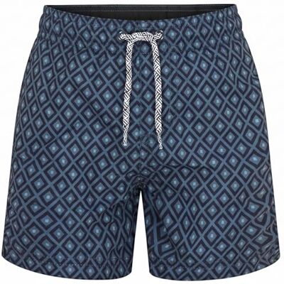 RIPT Performance Pojkar Quick Dry UV 50 Solskydd Peach Finish Badshorts Badbyxor, Air force blå diamanttryck, 5-6 år RIPT Performance Pojkar Quick Dry UV 50 Solskydd Peach Finish Badshorts Badbyxor, Air force blå diamanttryck, 5-6 år
